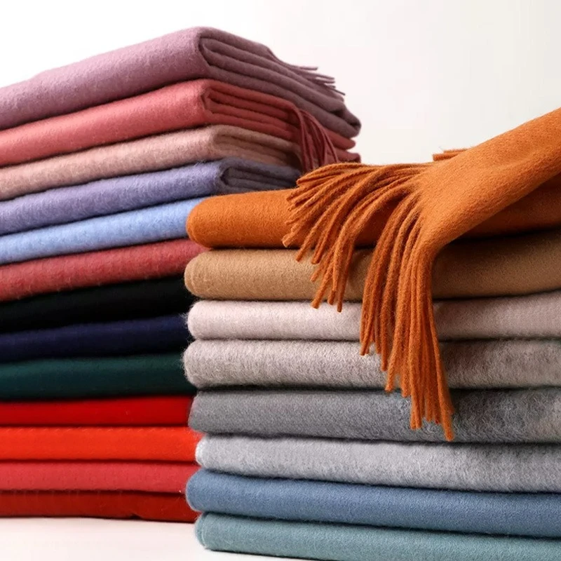 Cashmere Scarf - Bufanda clásica de imitación de cachemira,