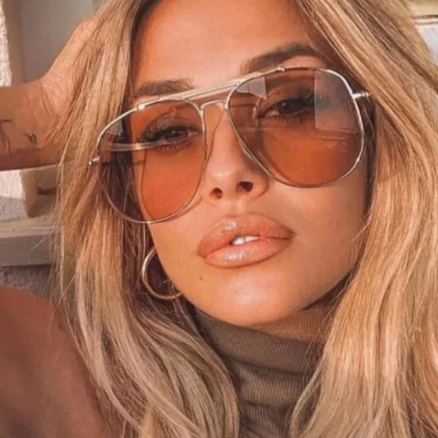 Designer Sunglasses - Gafas de sol retro de metal