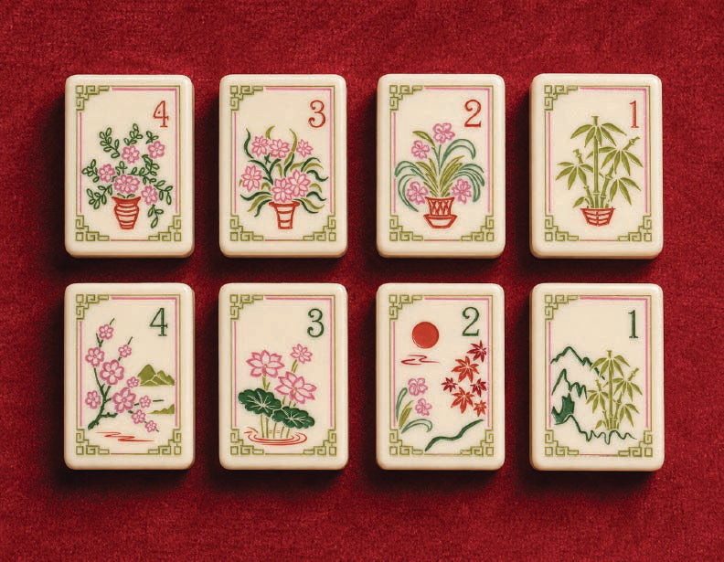 Luxury Gift Set - Juego de Mahjong Americano de Lujo