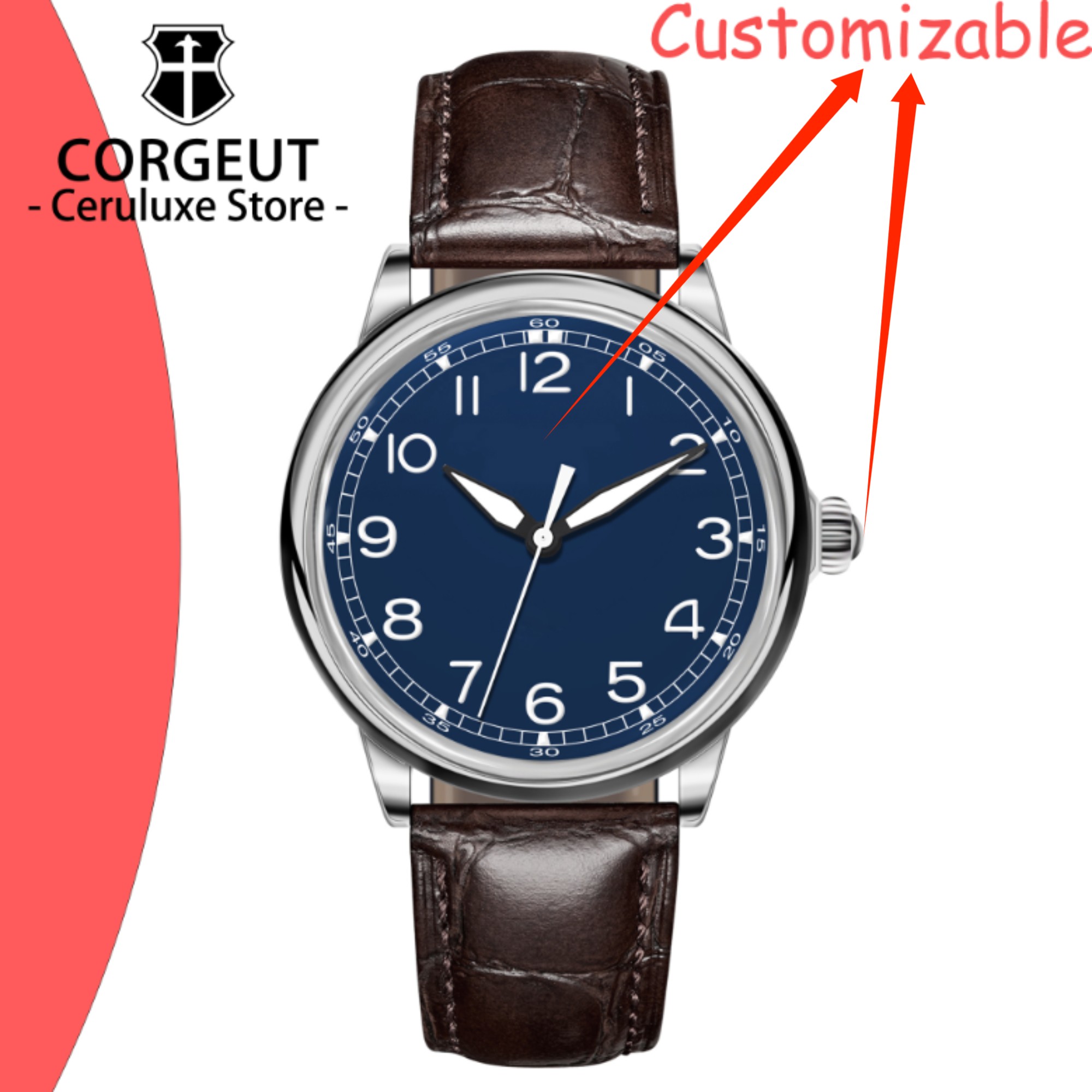 Luxury Watch Men - Relojes de lujo mecánicos automáticos MIYOTA8215