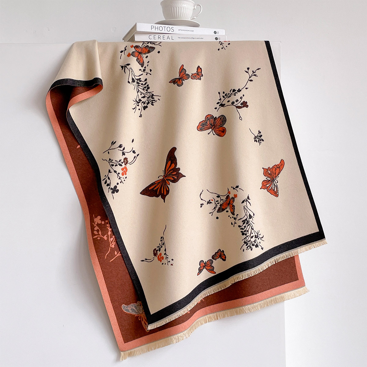 Bufanda de imitación de cachem - Cashmere Scarf reseña y precio