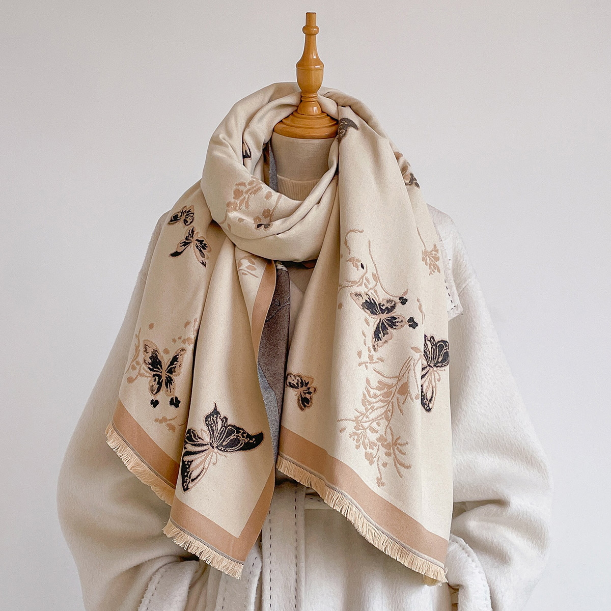 Bufanda de imitación de cachem - Cashmere Scarf reseña y precio