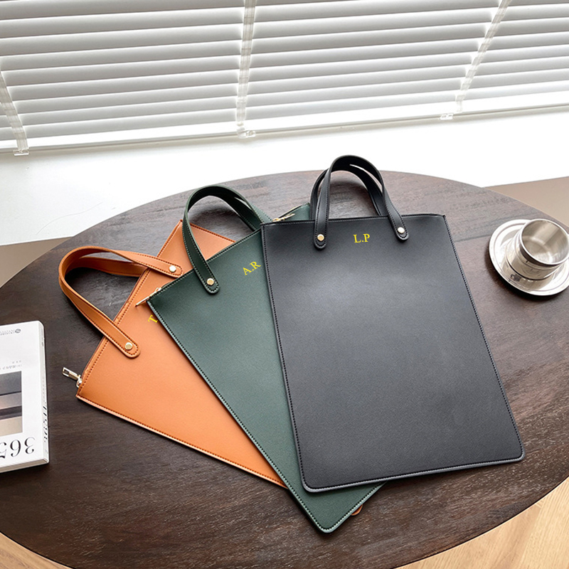 Bolso de Mano de Cuero PU para - Leather Briefcase reseña y precio