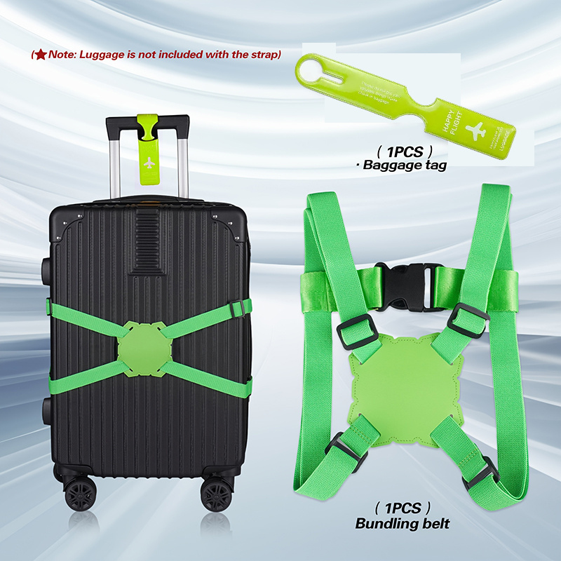 Juego de 2 correas para equipa - Travel Luggage Set reseña y precio