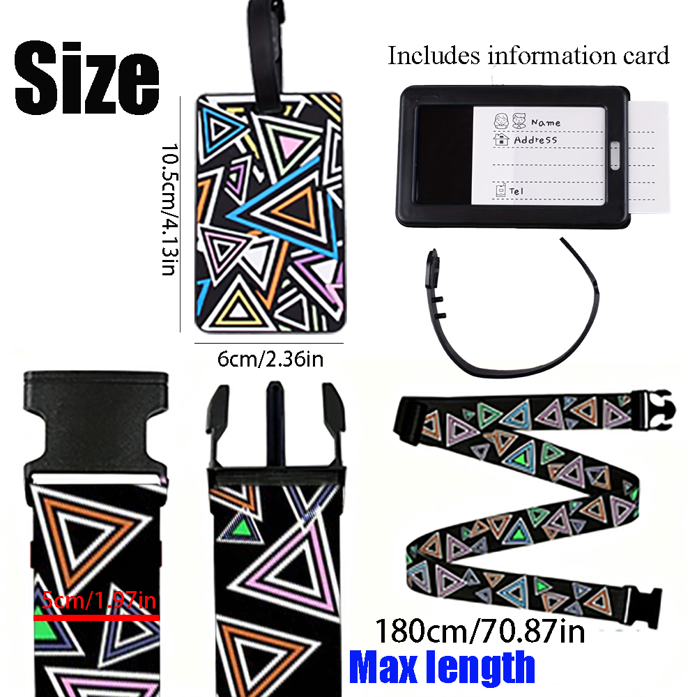 Juego de 2 Correas para Equipa - Travel Luggage Set reseña y precio