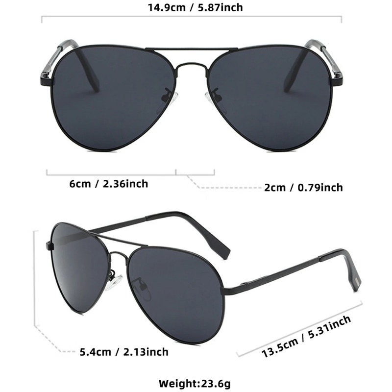 Gafas de Sol Clásicas de Pilot - Sunglasses Uv400 reseña y precio