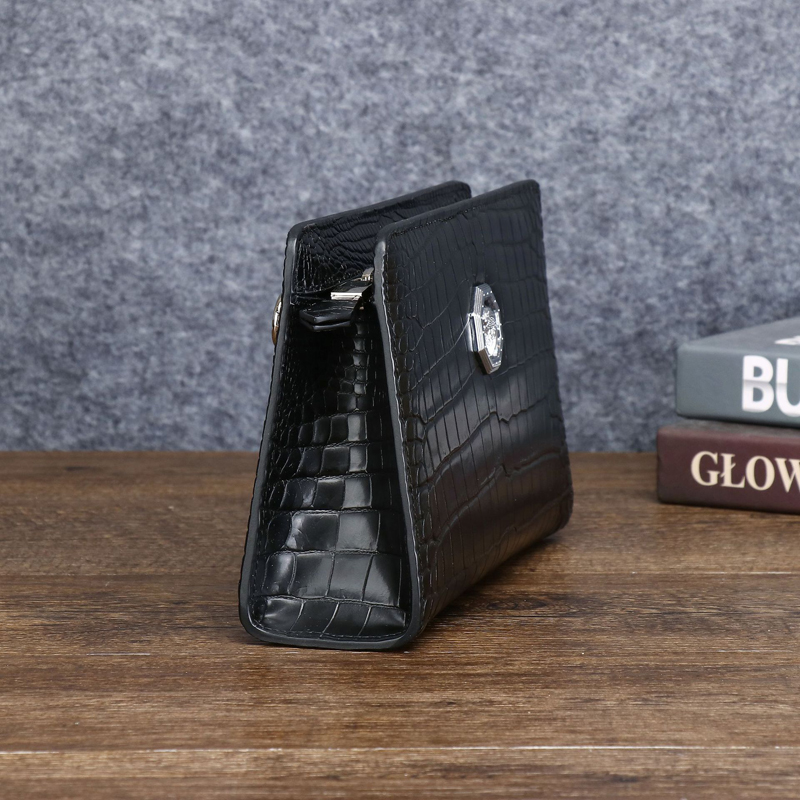 Bolso de mano de cuero genuino - Leather Wallet Men reseña y precio