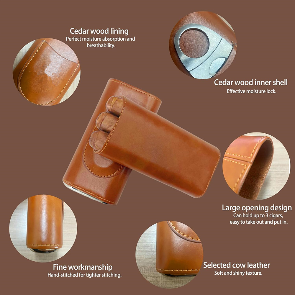 Kit Humidor Portátil para Ciga - Premium Cigar Case reseña y precio