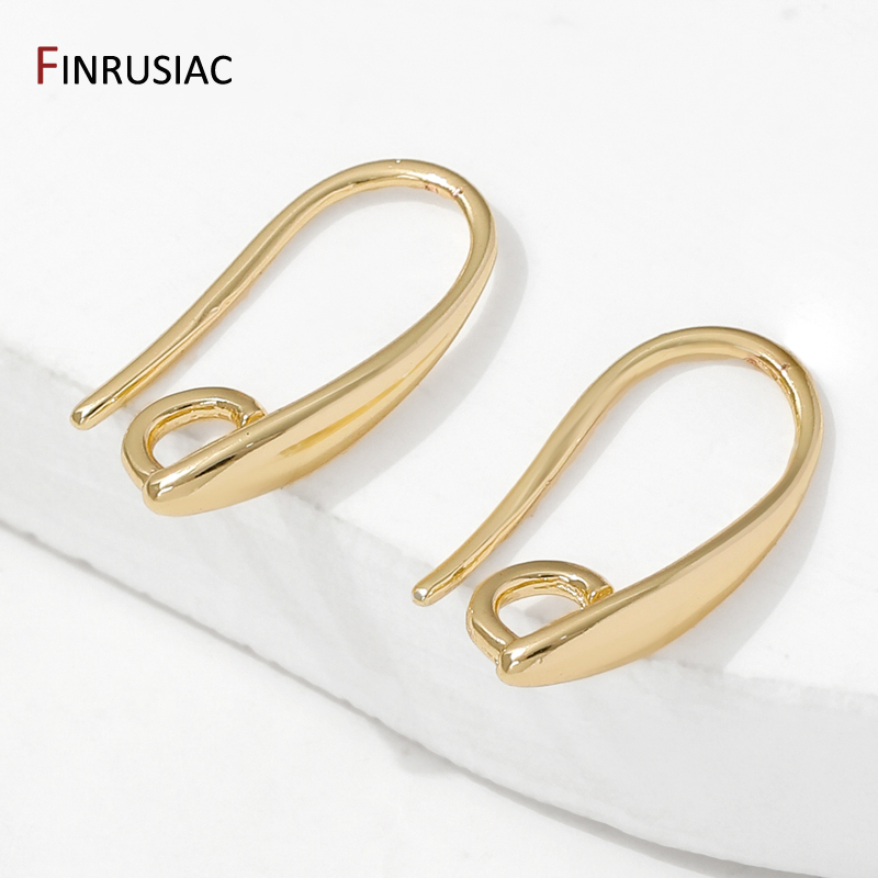 Gancho para pendientes liso de - Gold Plated Jewelry reseña y precio