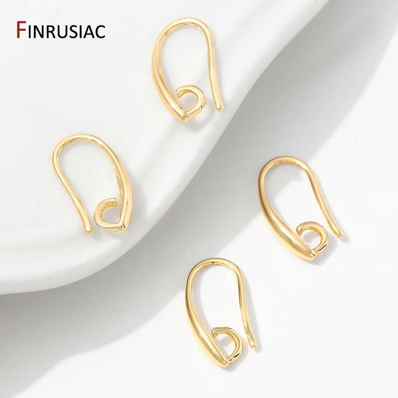 Gancho para pendientes liso de - Gold Plated Jewelry reseña y precio