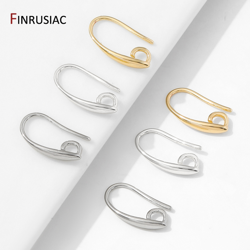 Gancho para pendientes liso de - Gold Plated Jewelry reseña y precio
